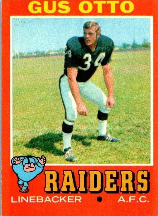 Gus Otto 1971 topps Topps