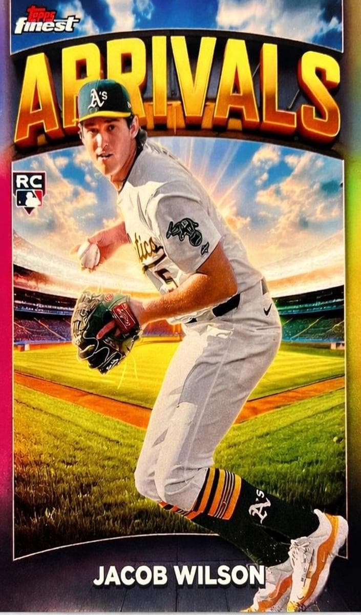 Jacob Wilson 2025 topps Topps Finest