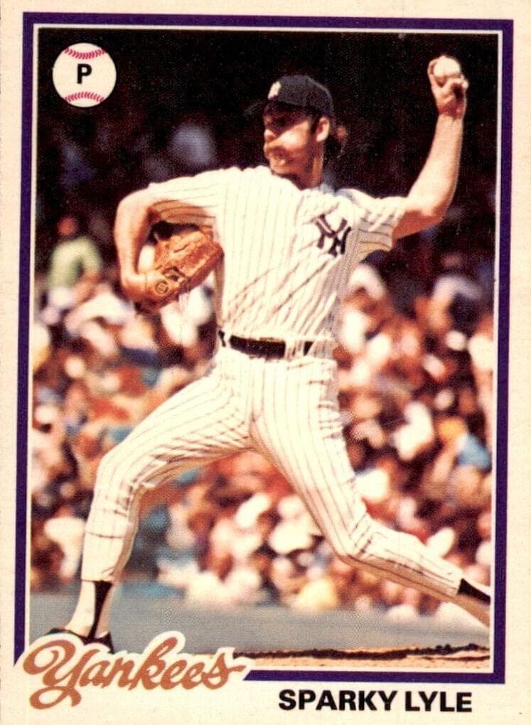 Sparky Lyle 1978 topps