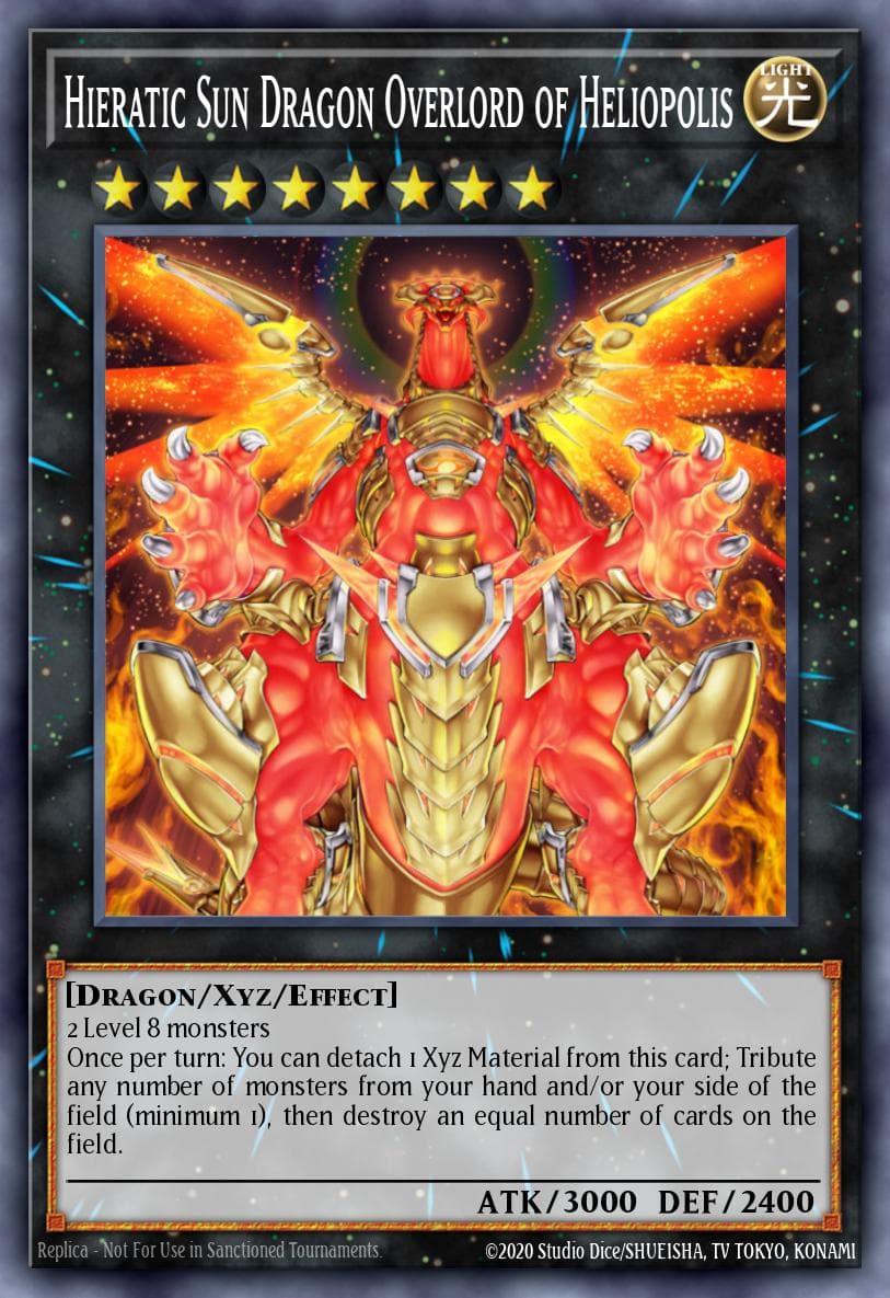 Hieratic Sun Dragon Overlord of Heliopolis #CT09-EN004