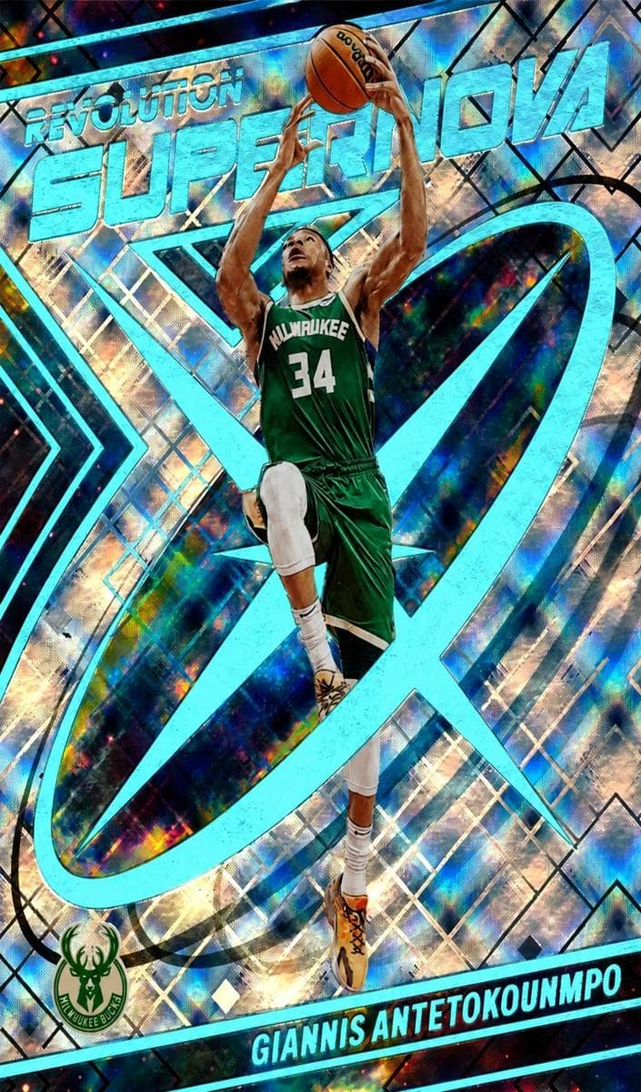 Giannis Antetokounmpo 2022 panini Panini Revolution