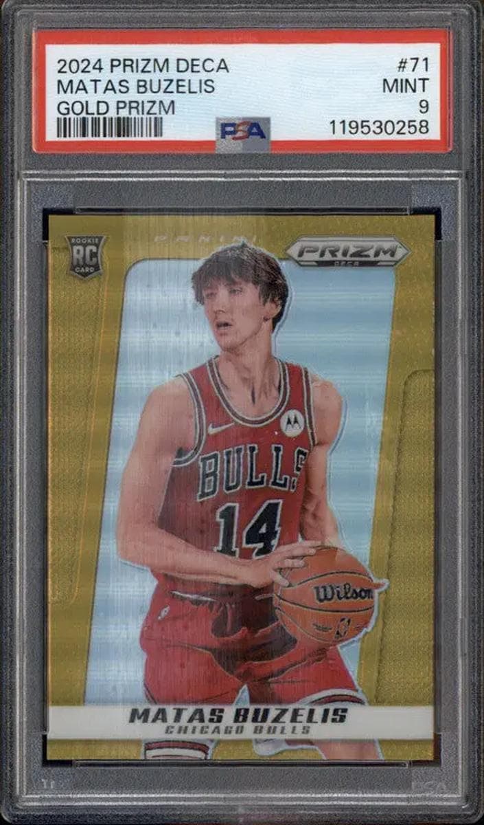 Matas Buzelis 2024 panini Panini Prizm Deca