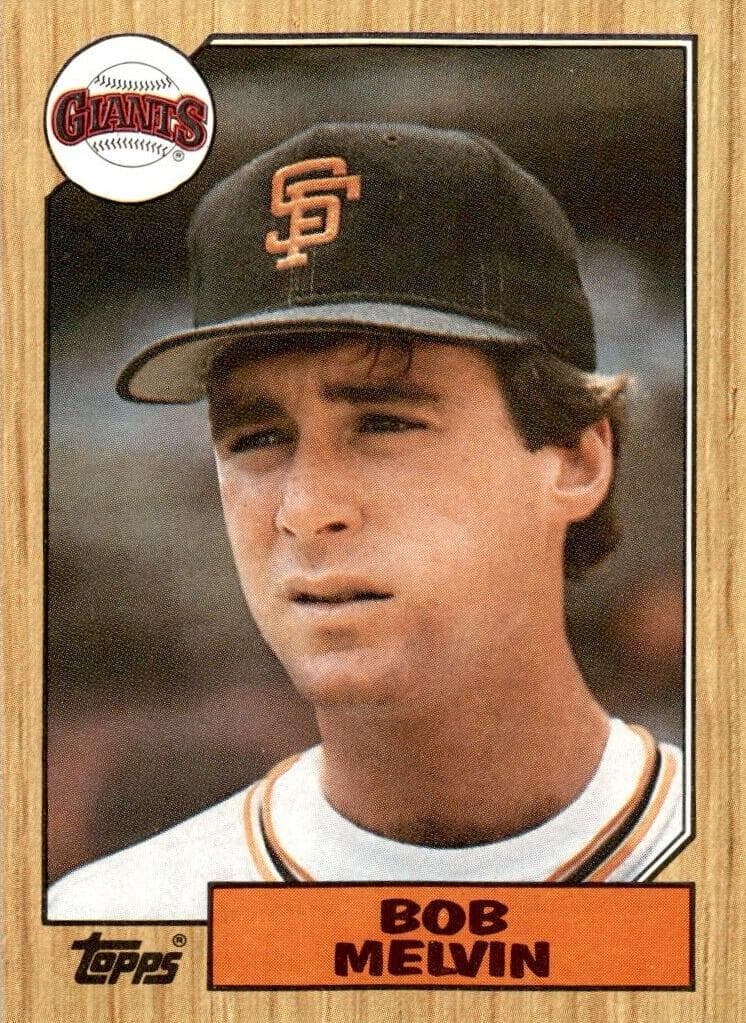 Bob Melvin trading card