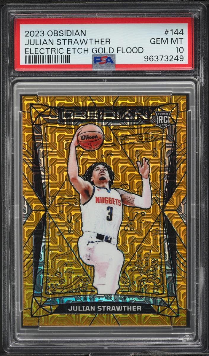 Julian Strawther 2023 panini Panini Obsidian