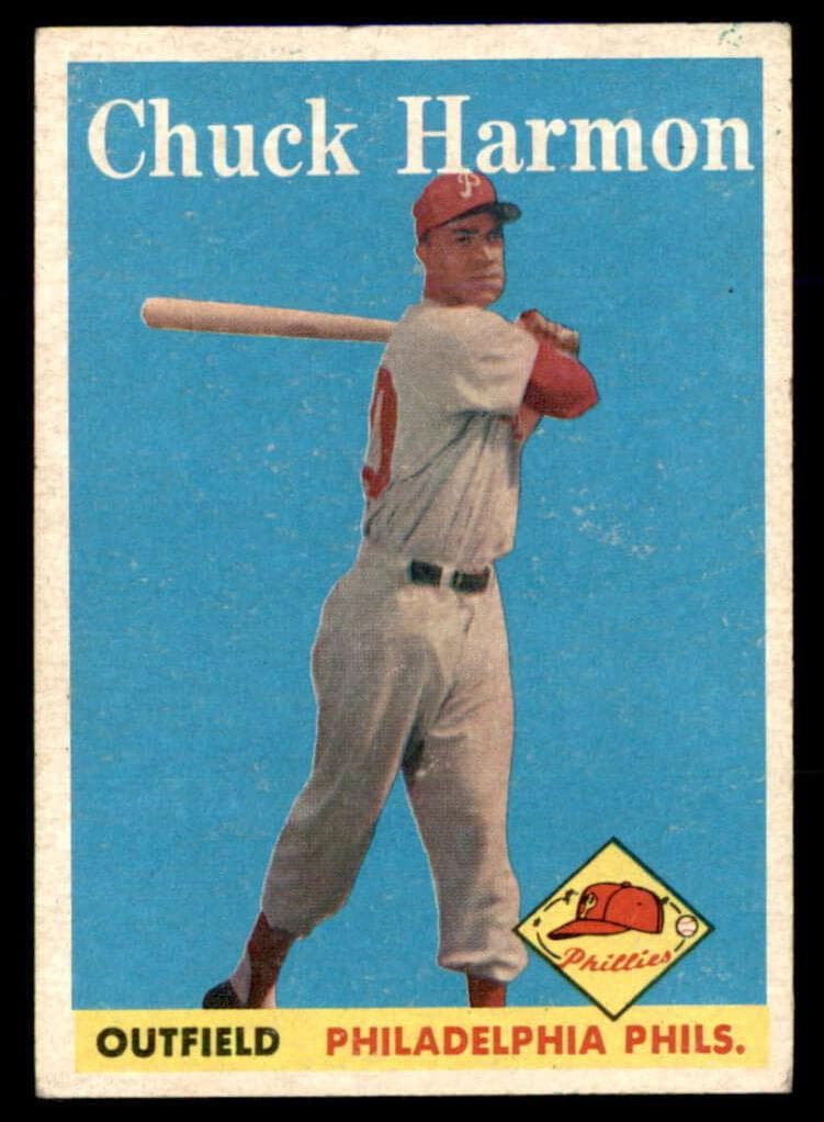 Chuck Harmon 1958 topps Topps
