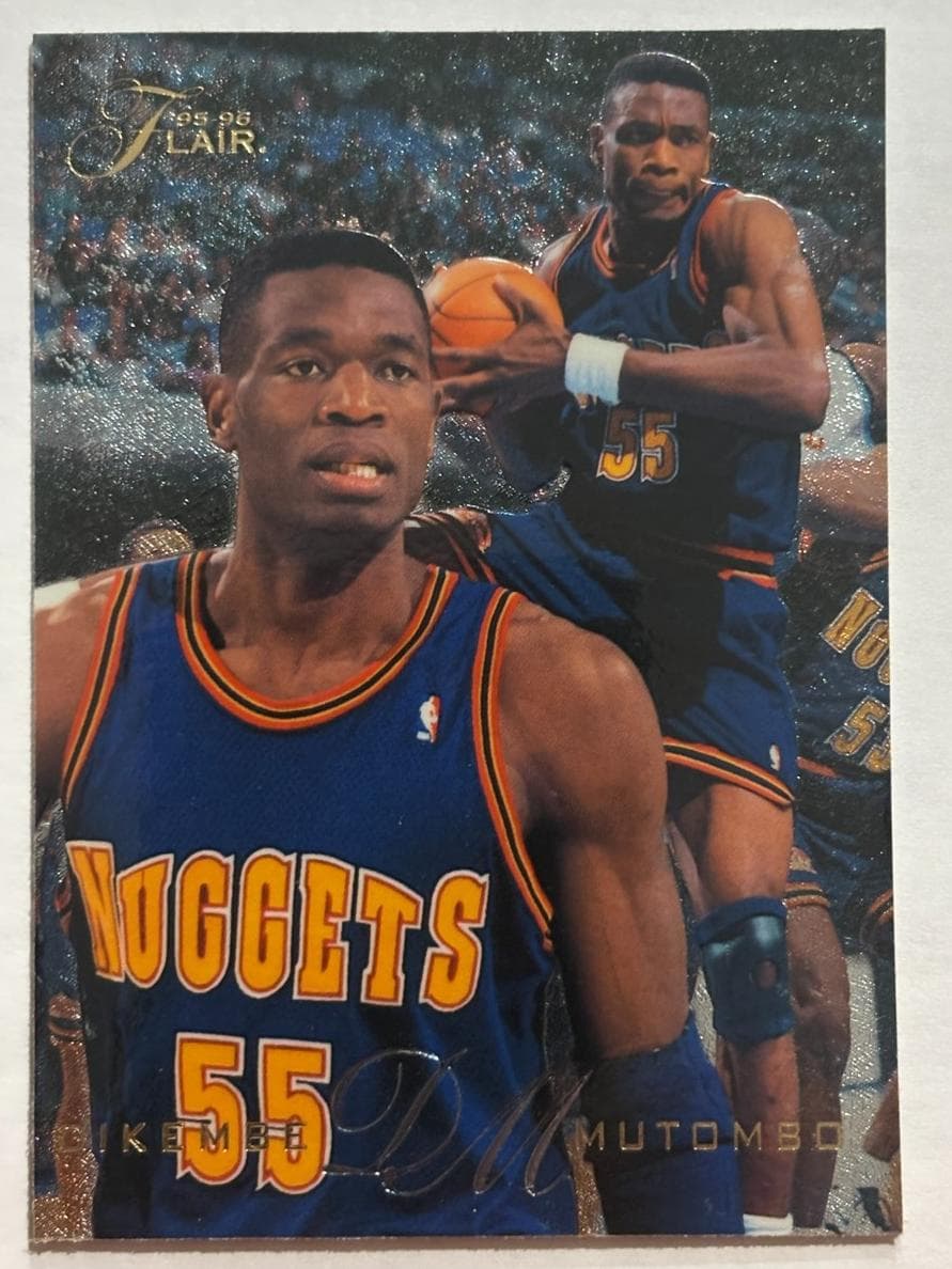 Dikembe Mutombo 1995 unknown Flair