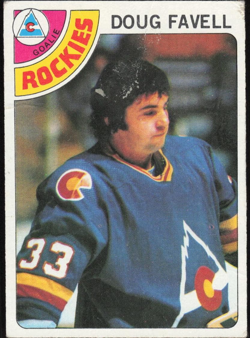 Doug Favell 1978 topps