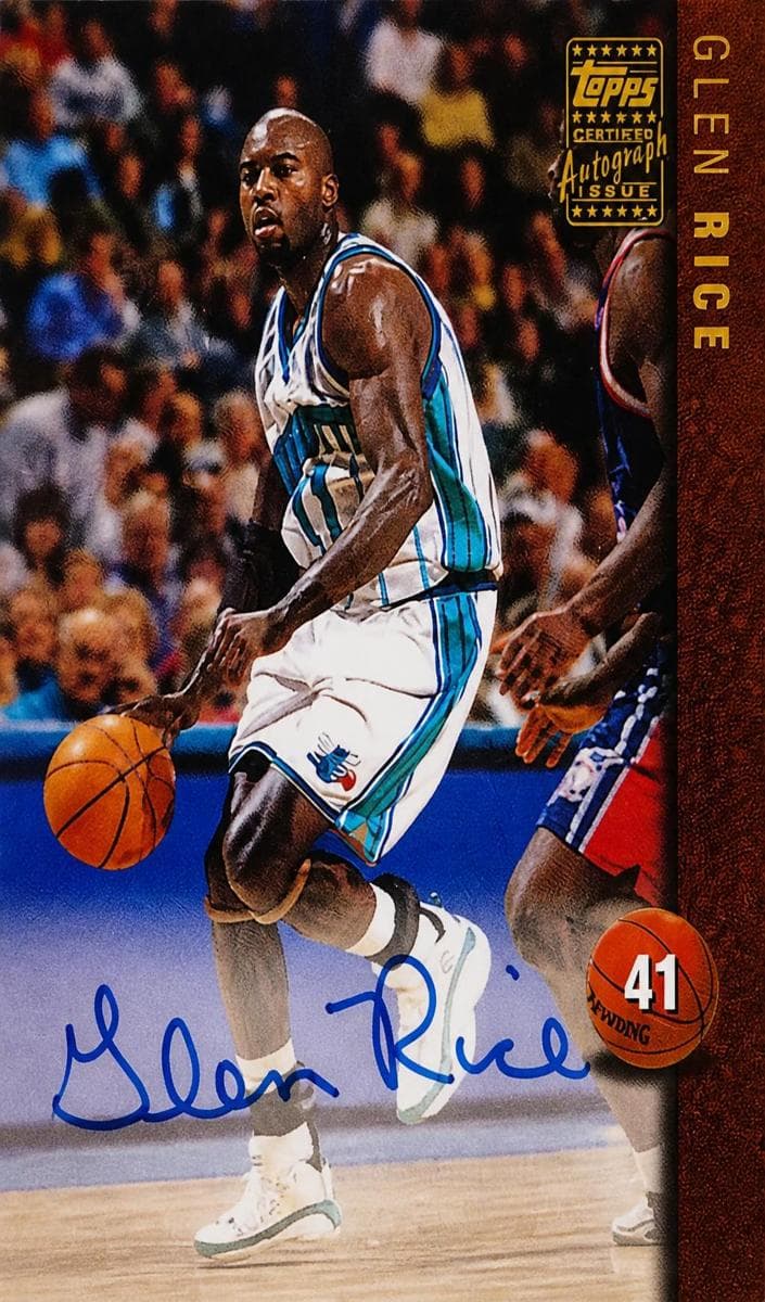 Glen Rice 1998 topps Topps