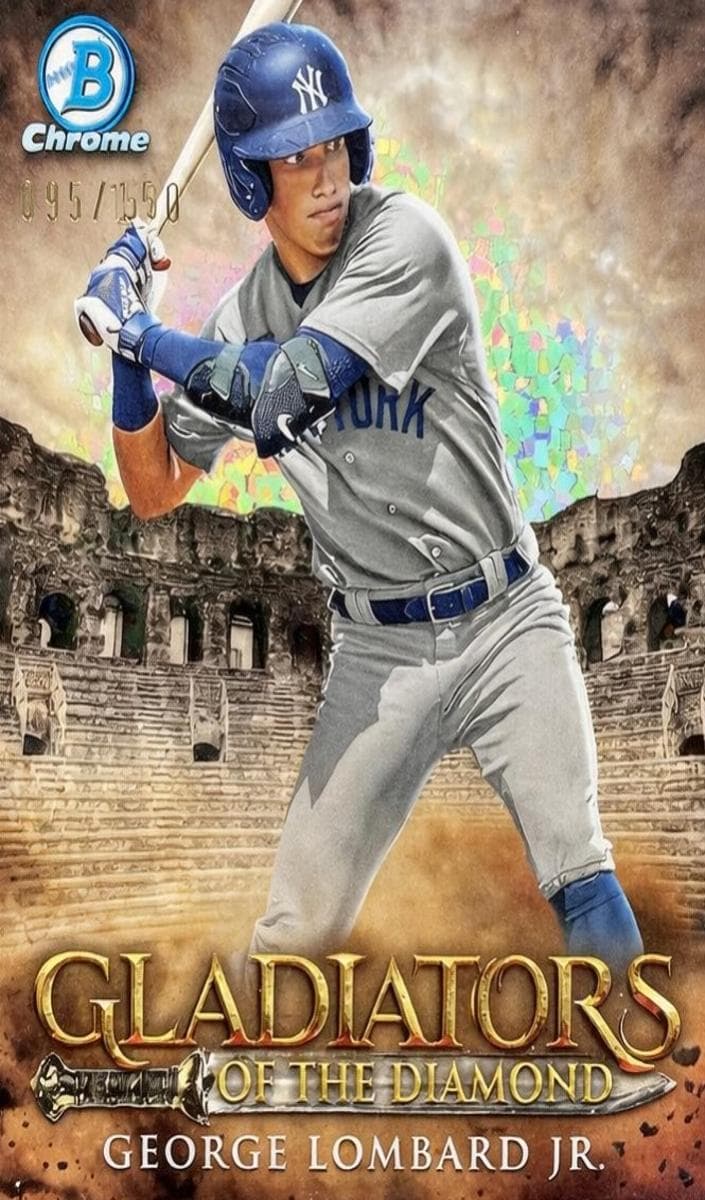 George Lombard Jr. 2024 bowman Bowman Chrome