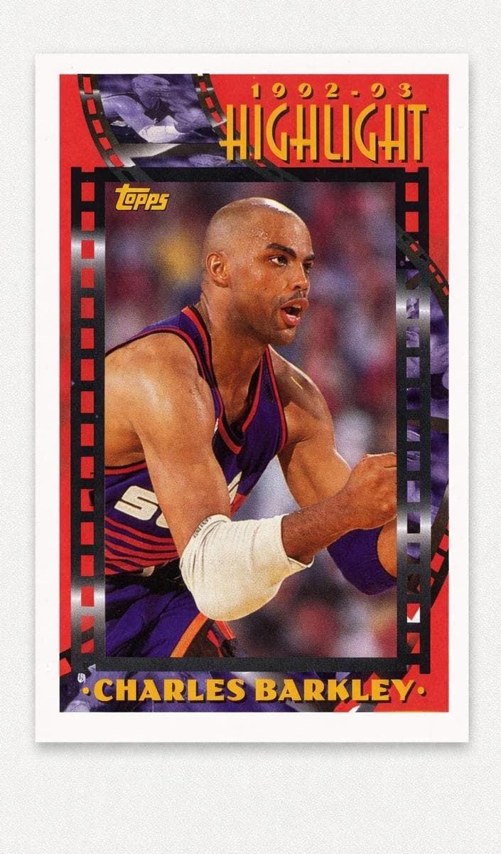Charles Barkley 1993 topps Topps
