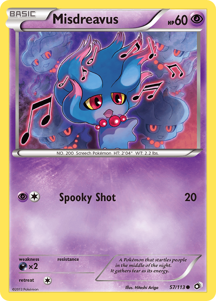Misdreavus 2013 Pokemon Legendary Treasures