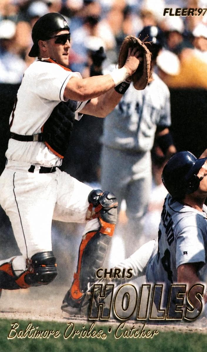 Chris Hoiles 1997 fleer Fleer