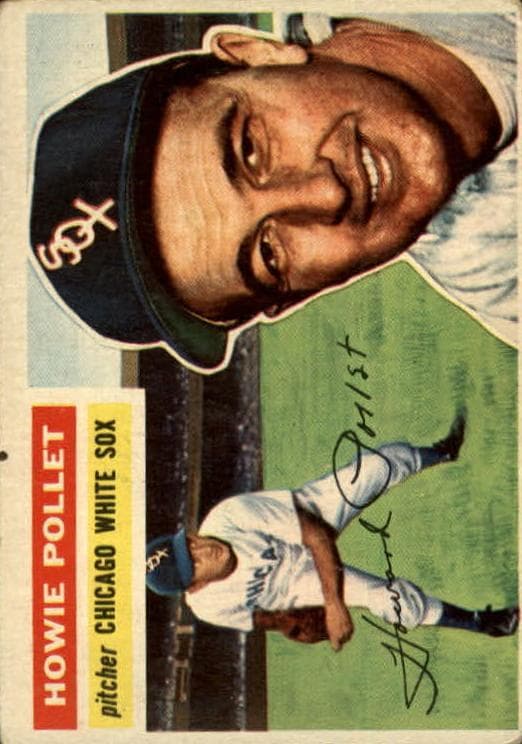 Howie Pollet 1956 topps Topps