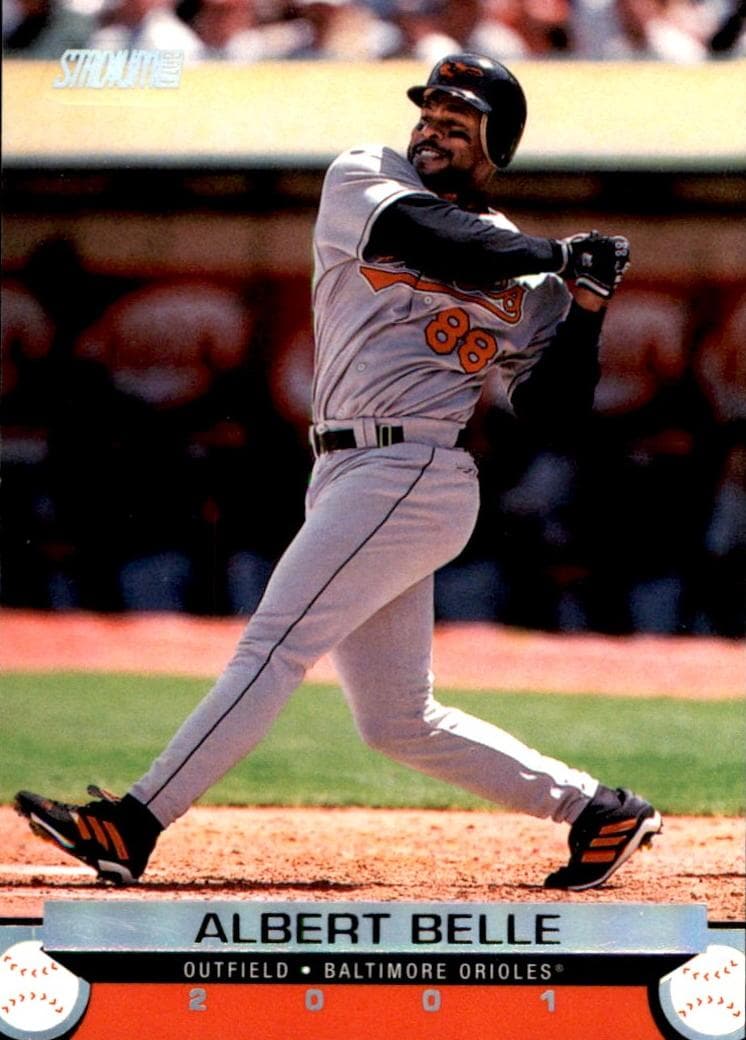 Albert Belle 2001 unknown Stadium Club