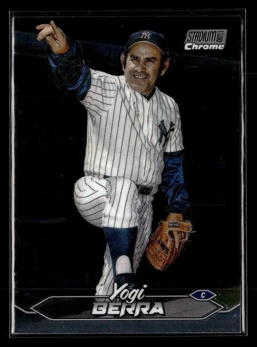 Yogi Berra 2024 topps Stadium Club