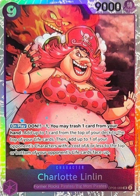 Charlotte Linlin trading card
