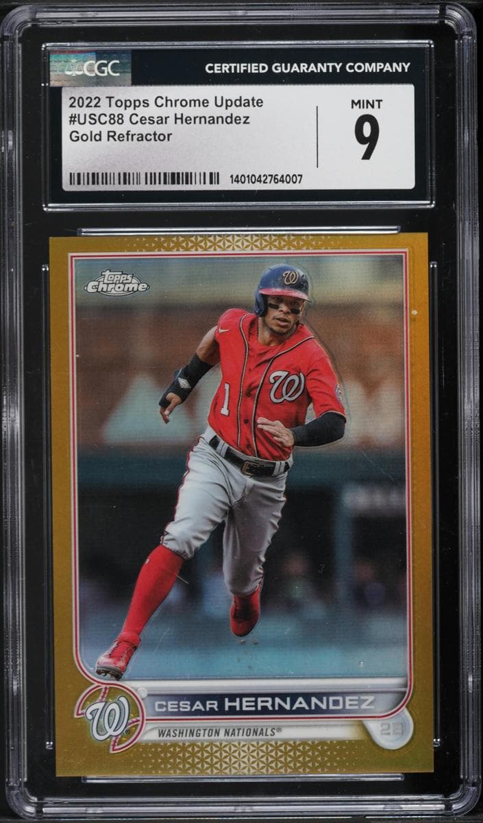 Cesar Hernandez 2022 topps Topps Chrome Update