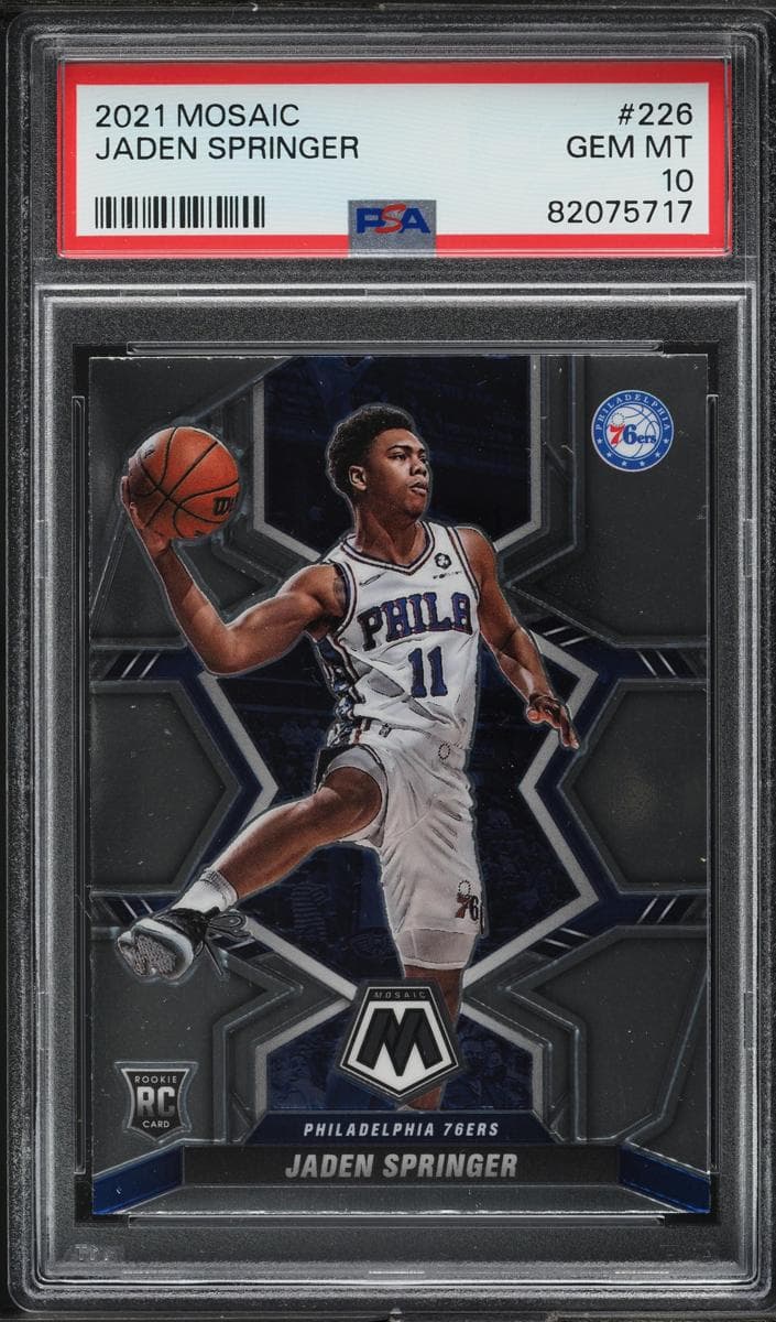 Jaden Springer 2021 panini Panini Mosaic