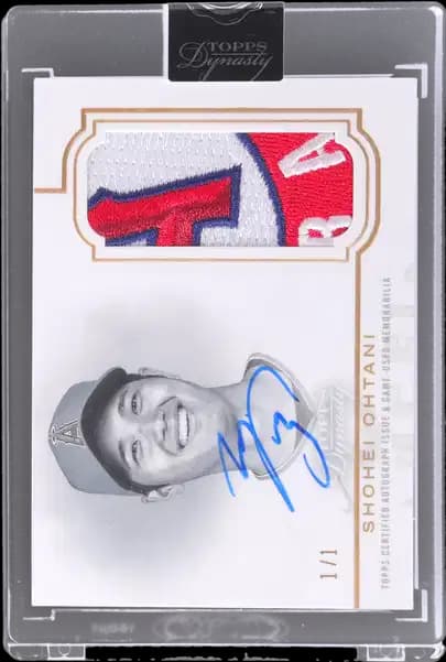Shohei Ohtani 2020 topps