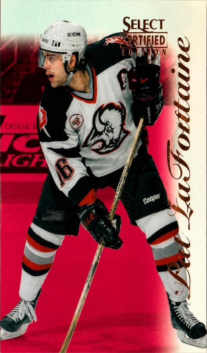 Pat LaFontaine 1996 panini Select Certified