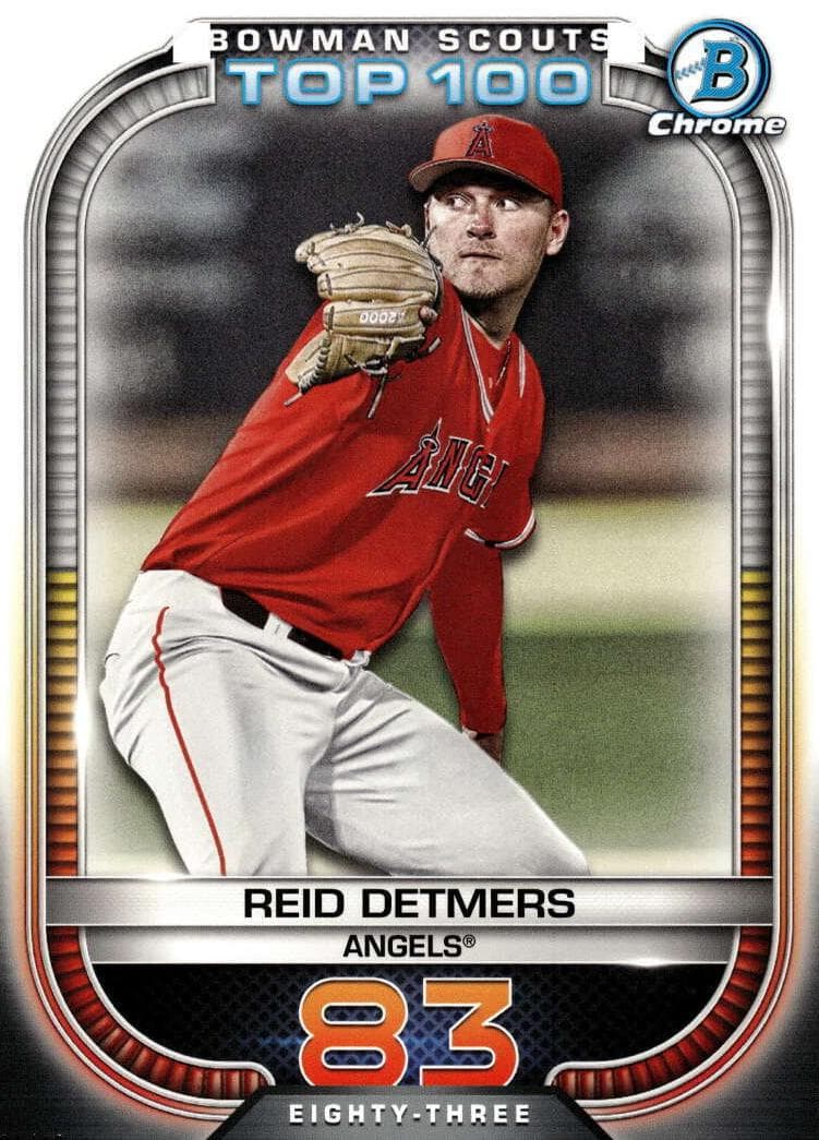 Reid Detmers 2021 bowman Bowman