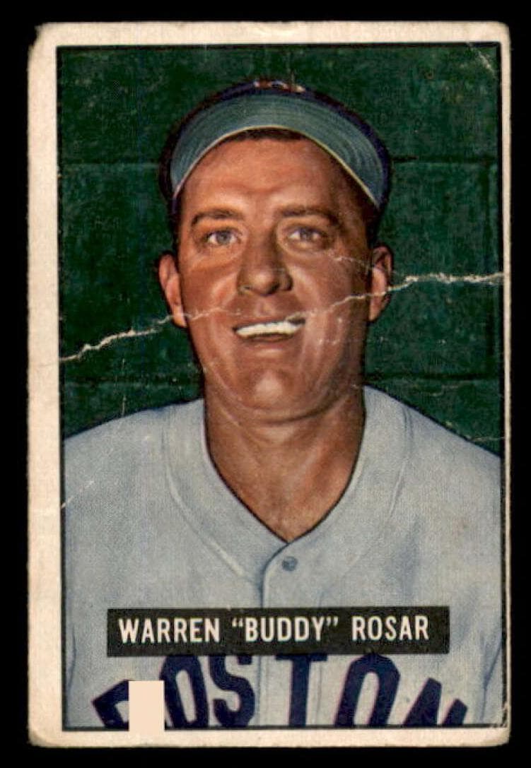 Buddy Rosar 1951 bowman Bowman