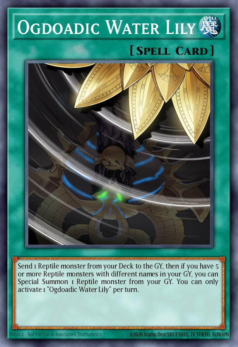 Ogdoadic Water Lily #ANGU-EN010