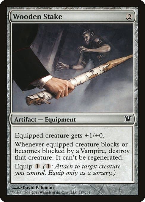 Wooden Stake 2020 Magic: The Gathering The List Reprints