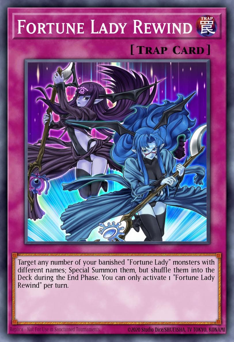 Fortune Lady Rewind 2019 Yu-Gi-Oh! Rising Rampage