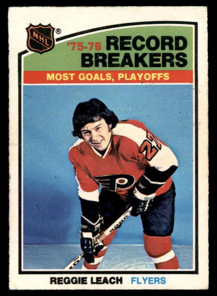 Reggie Leach 1976 topps O-Pee-Chee