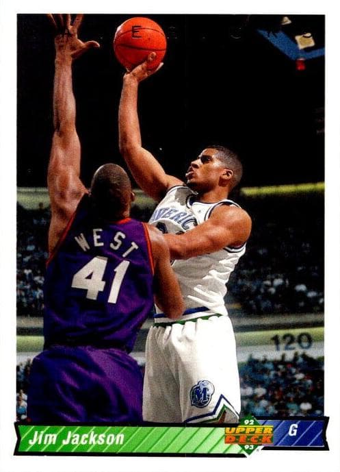 Jim Jackson 1992 upper-deck Upper Deck