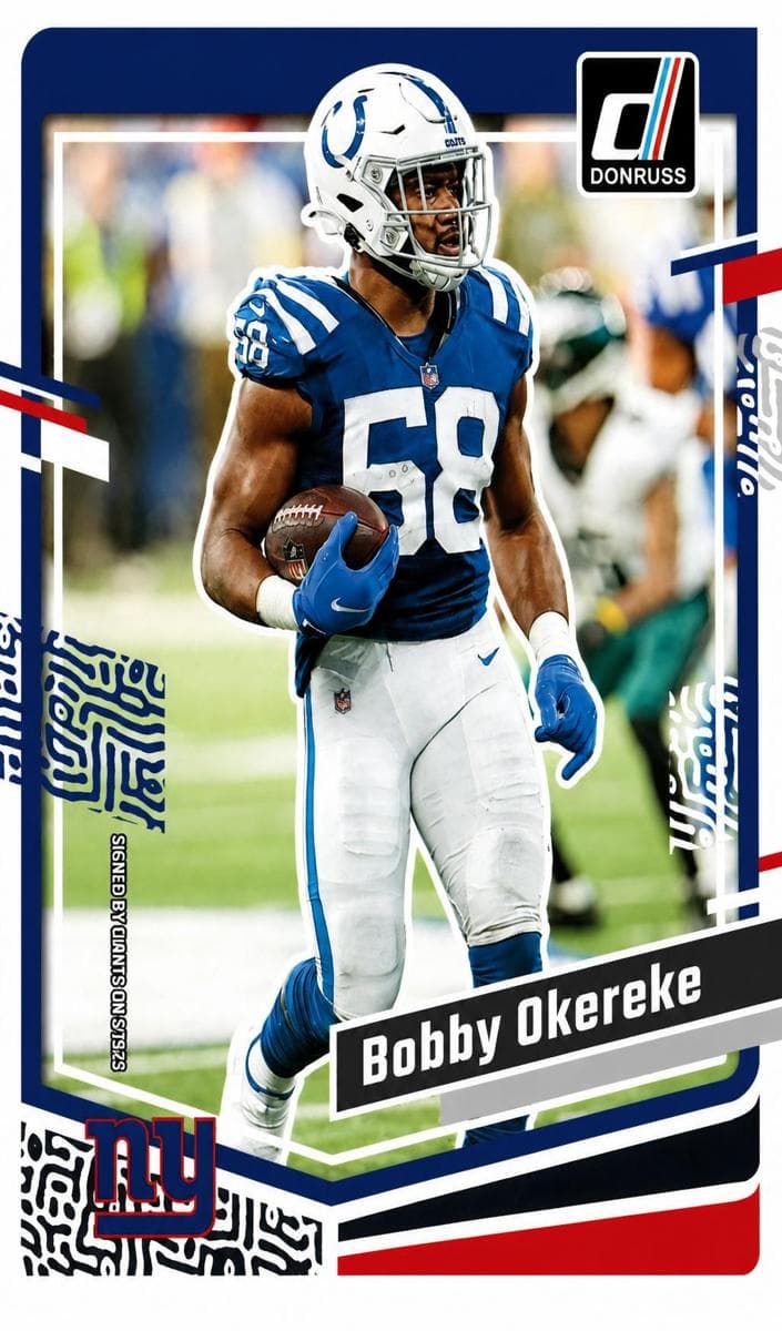 Bobby Okereke 2023 panini Panini Donruss