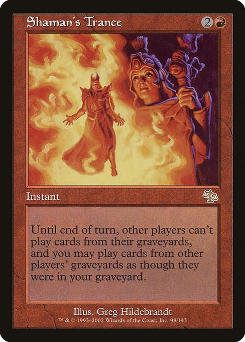 Shaman's Trance 2002 Magic: The Gathering Judgment Foil