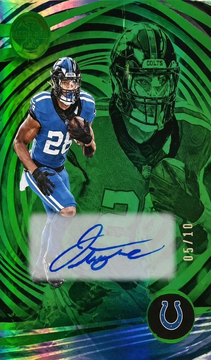 Jonathan Taylor 2023 panini Panini Illusions
