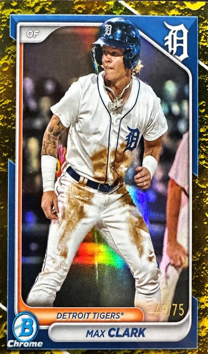 Max Clark 2024 bowman Bowman Chrome Prospects