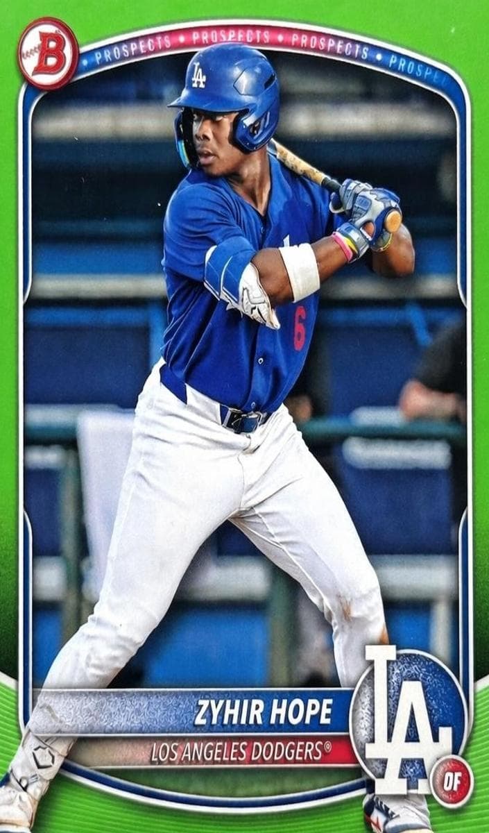 Zyhir Hope 2025 bowman Bowman