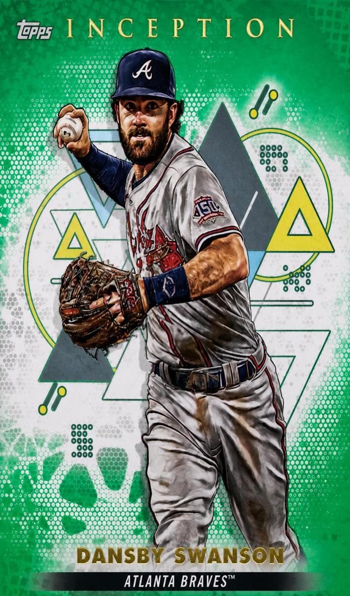 Dansby Swanson 2022 topps Topps Inception