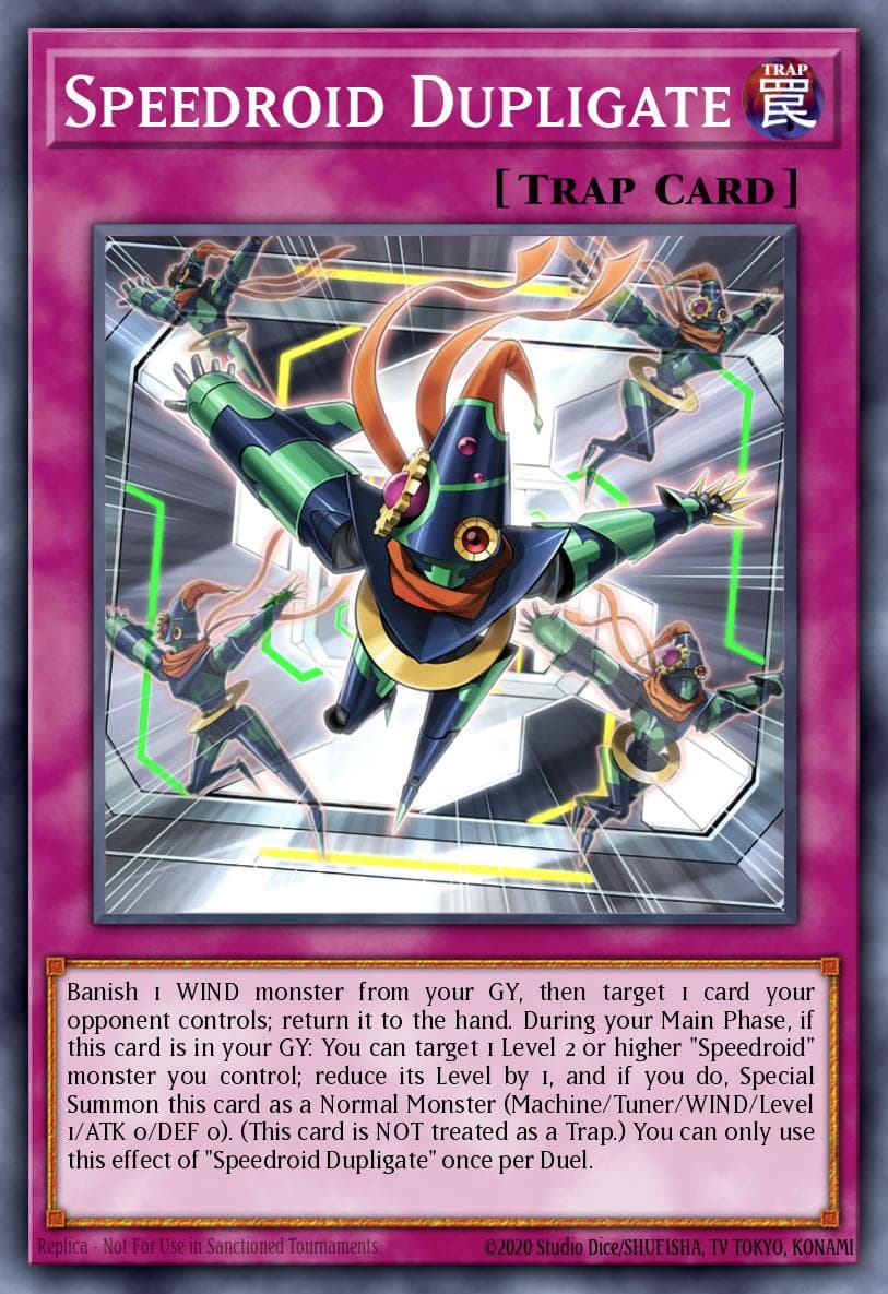 Speedroid Dupligate 2021 Yu-Gi-Oh! Legendary Duelists: Synchro Storm