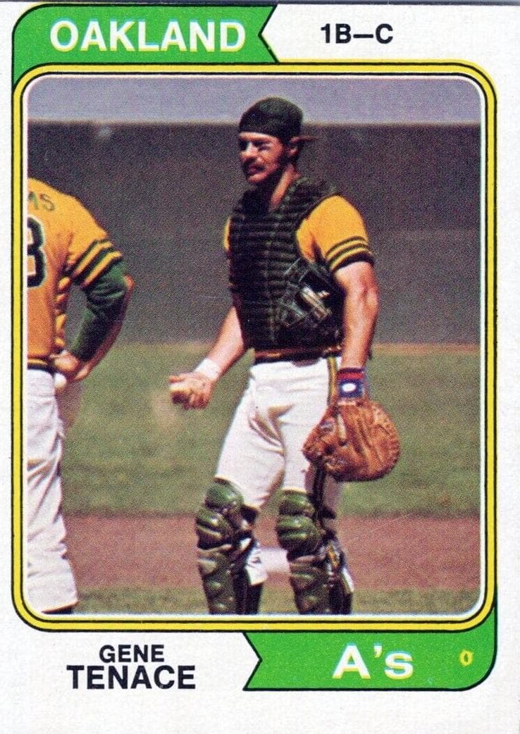 Gene Tenace 1974 topps Topps