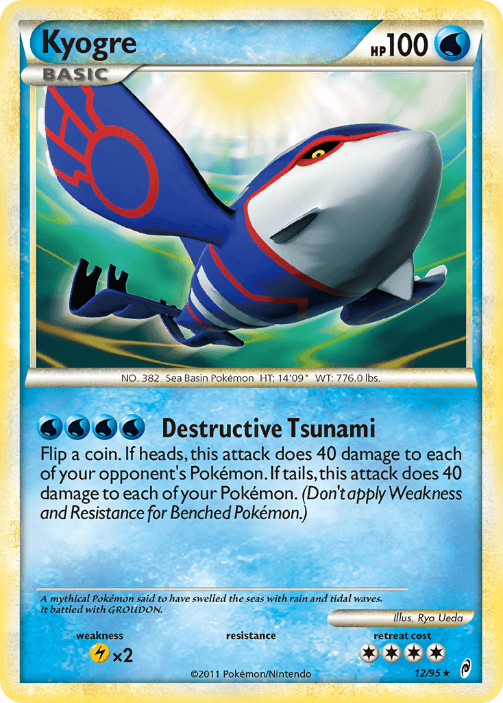 Kyogre 2011 Pokemon Call of Legends