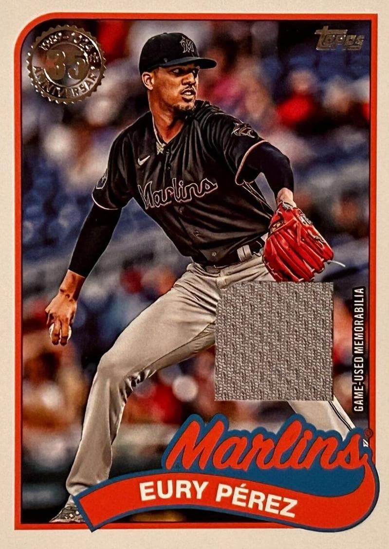 Eury Pérez 2024 topps Topps
