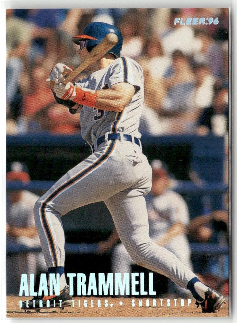 Alan Trammell 1996 fleer Fleer
