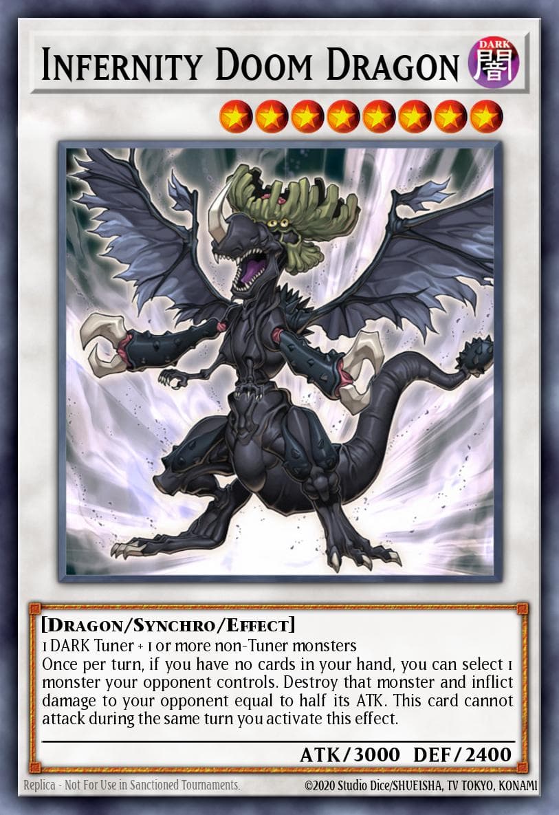 Infernity Doom Dragon 2020 Yu-Gi-Oh! The Shining Darkness