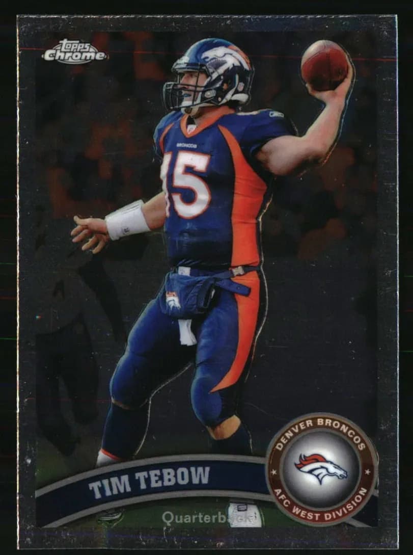 Tim Tebow 2011 topps