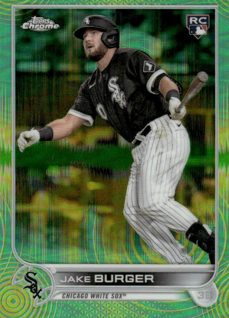 Jake Burger 2022 topps Topps Chrome