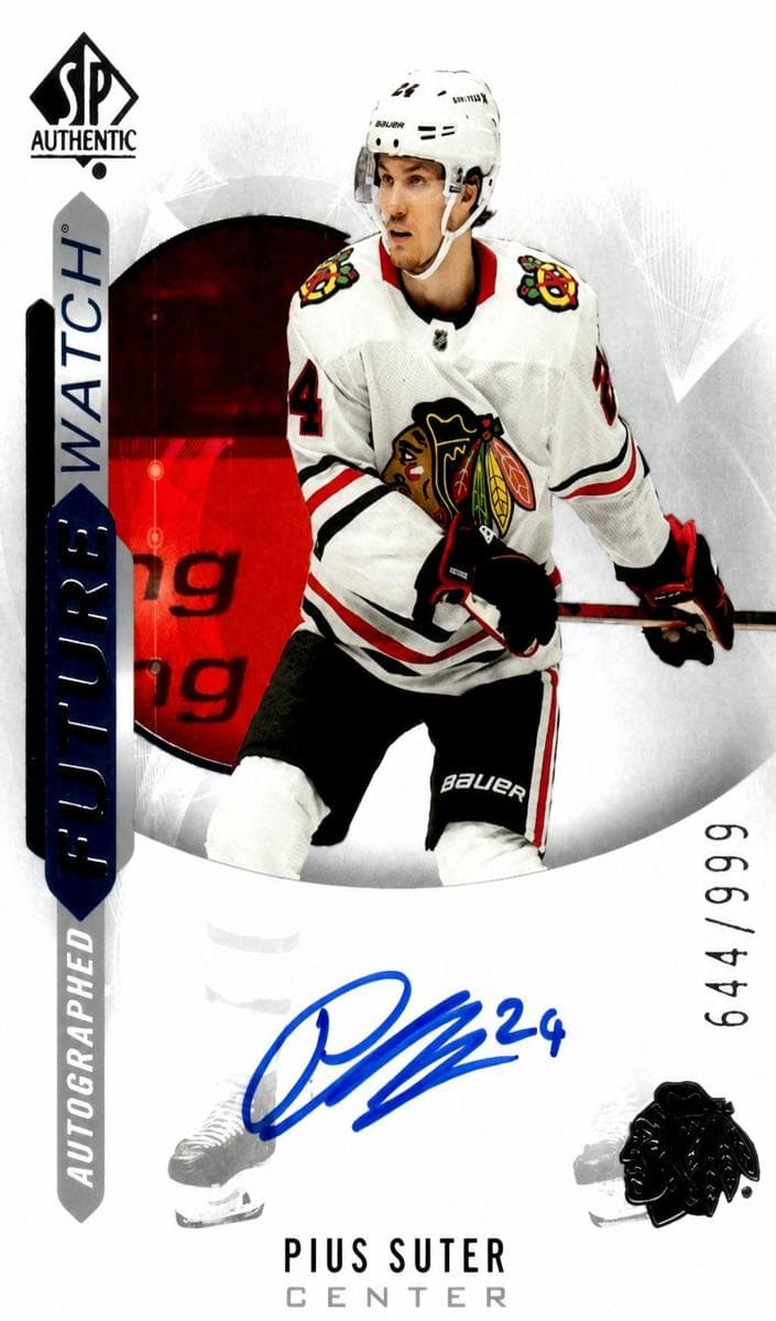 Pius Suter 2020 unknown SP Authentic