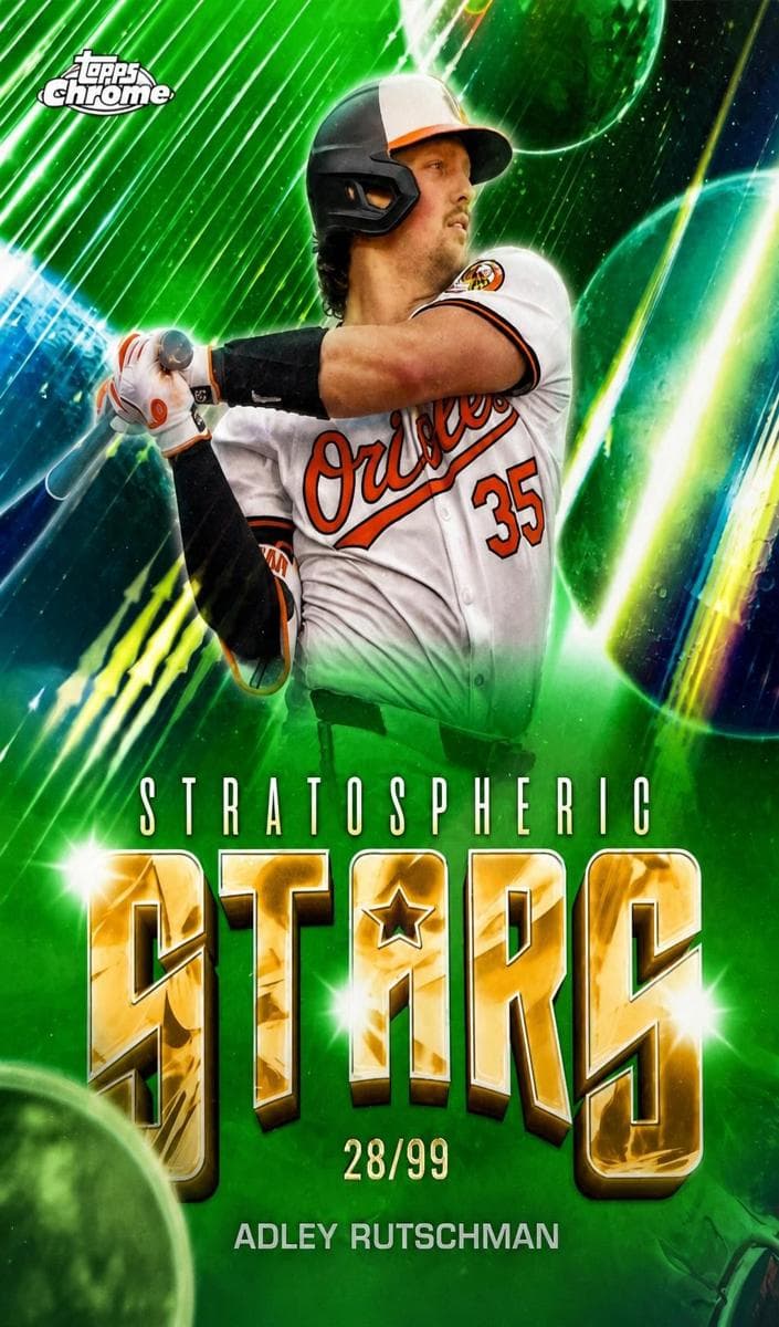 Adley Rutschman 2024 topps Topps Chrome Update