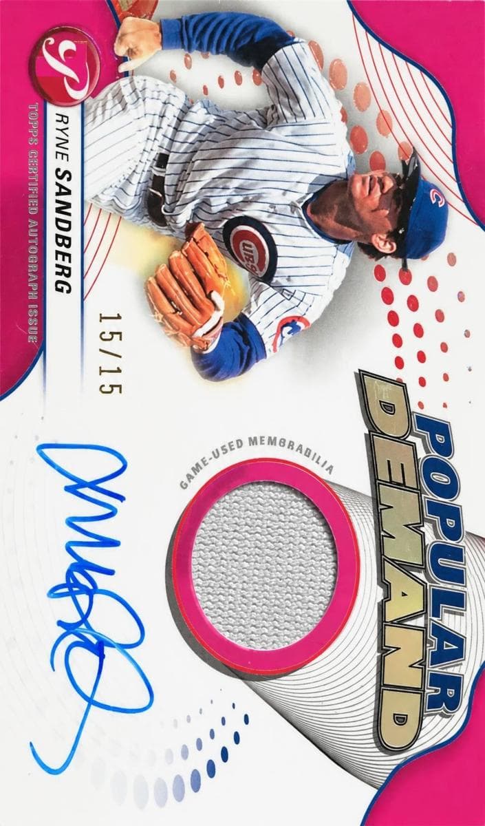 Ryne Sandberg 2024 topps Topps Pristine
