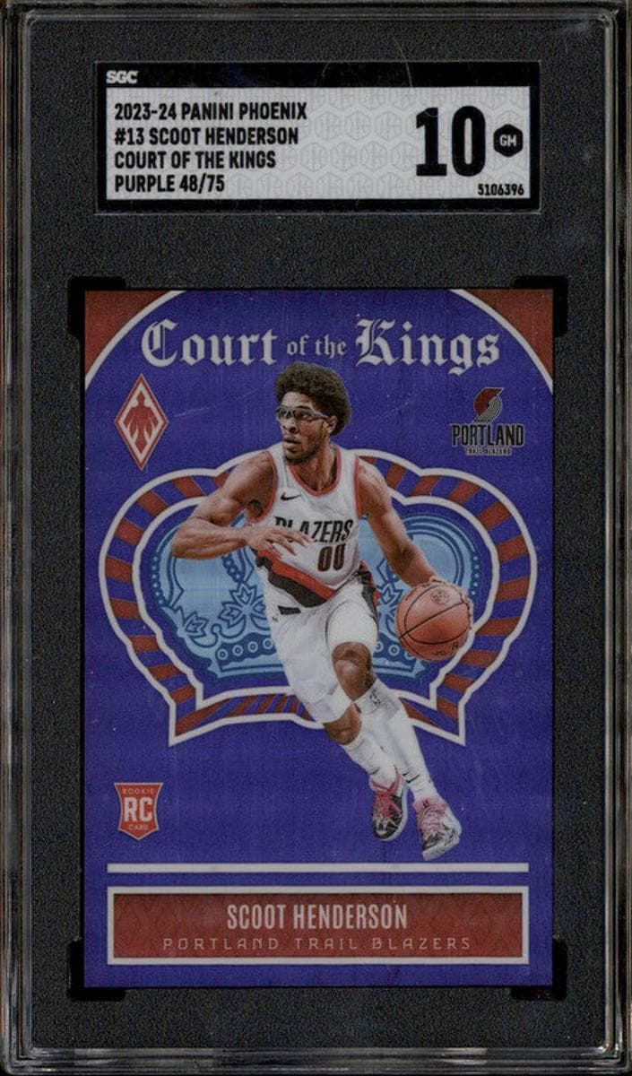Scoot Henderson 2023 panini Panini Phoenix