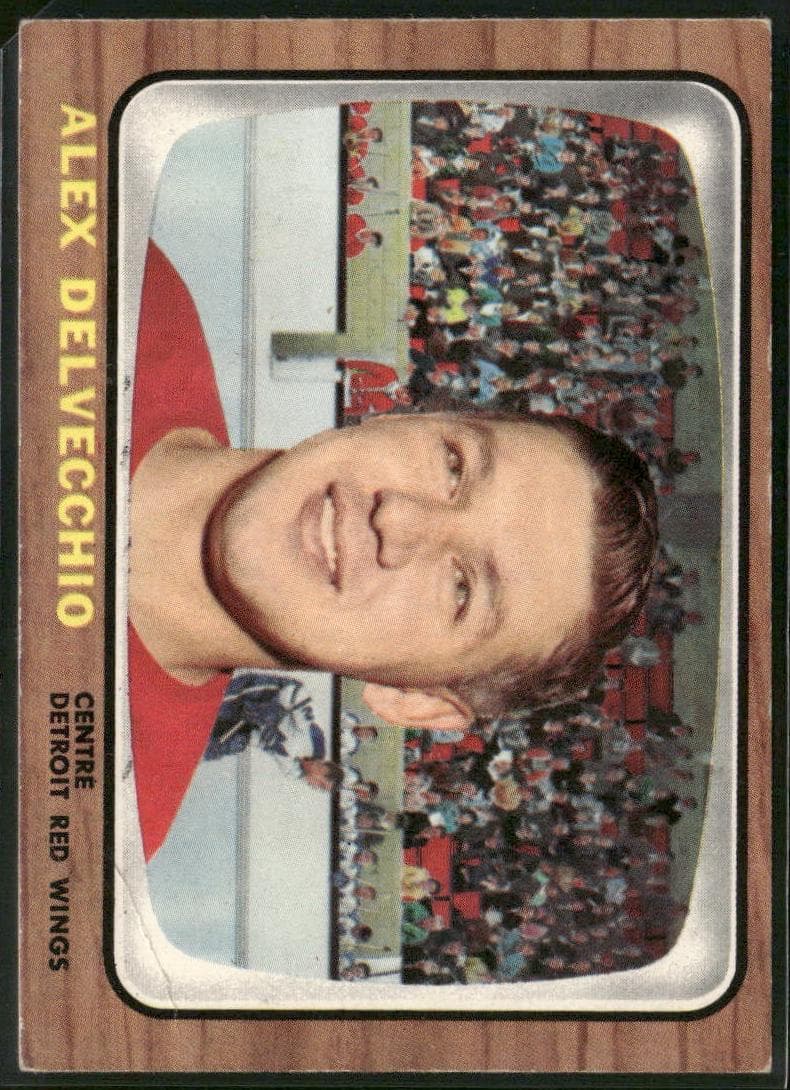 Alex Delvecchio 1966 topps